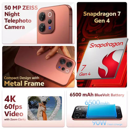 Vivo V70 12GB+256GB Passion Red