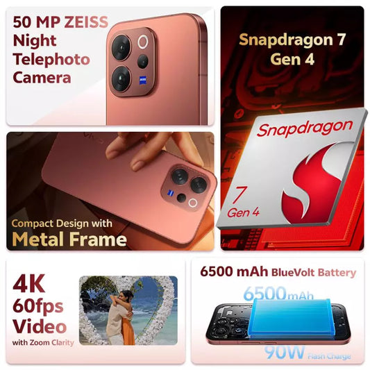 Vivo V70 8GB+256GB Passion Red
