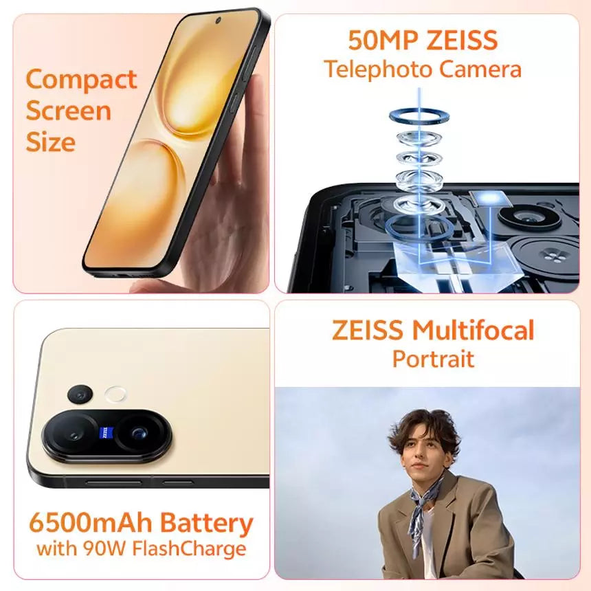 Vivo X200 FE 12GB+256GB Amber Yellow