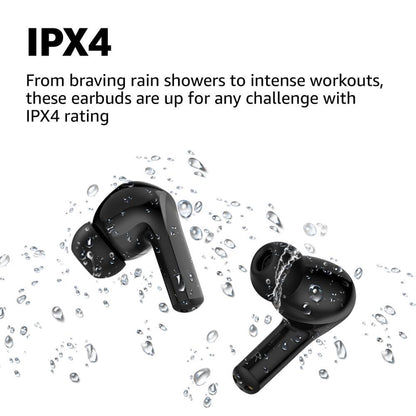 Redmi Buds 5A TWS Earbuds with Active Noise Cancellation (IPX4 Sweat Resistant, 10 Mins Quick Charge, Black)