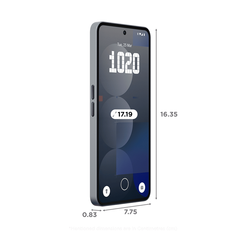 Nothing Phone 3a Pro 5G (12GB RAM, 256GB, Grey)