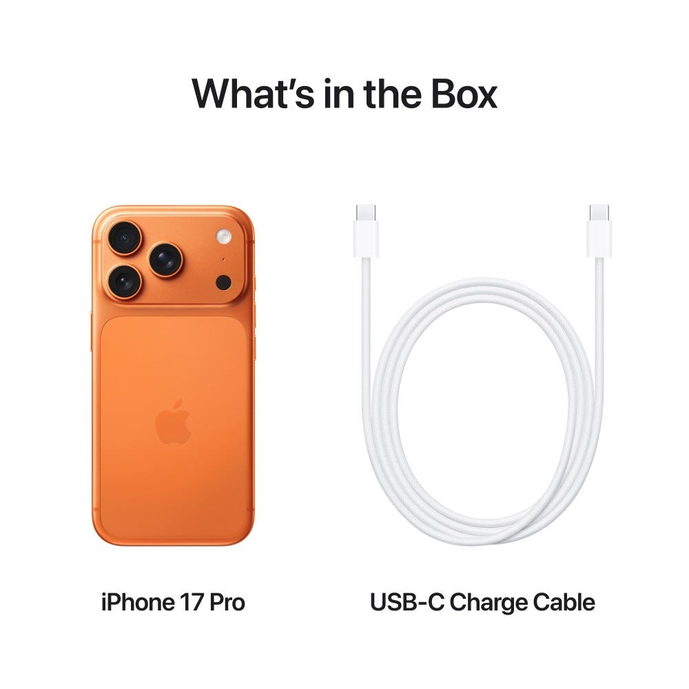 Apple iPhone 17 Pro (512GB Storage, Cosmic Orange)