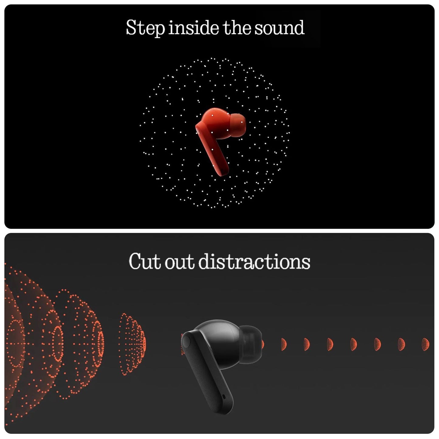 Nothing Buds 2 TWS Earbuds with Hybrid Active Noise Cancellation (IP55 Water Resistant, In-ear Detection, Orange)