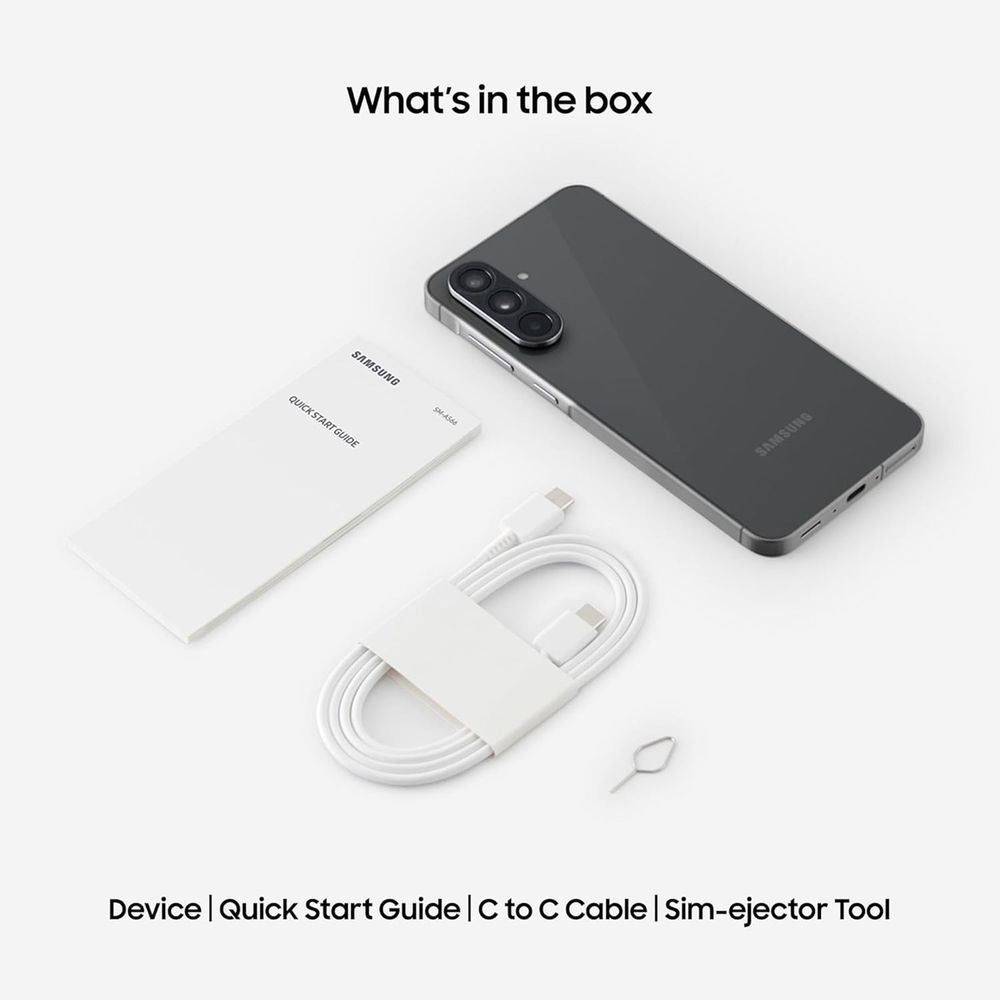 SAMSUNG Galaxy A56 5G (12GB RAM, 256GB, Awesome Graphite)