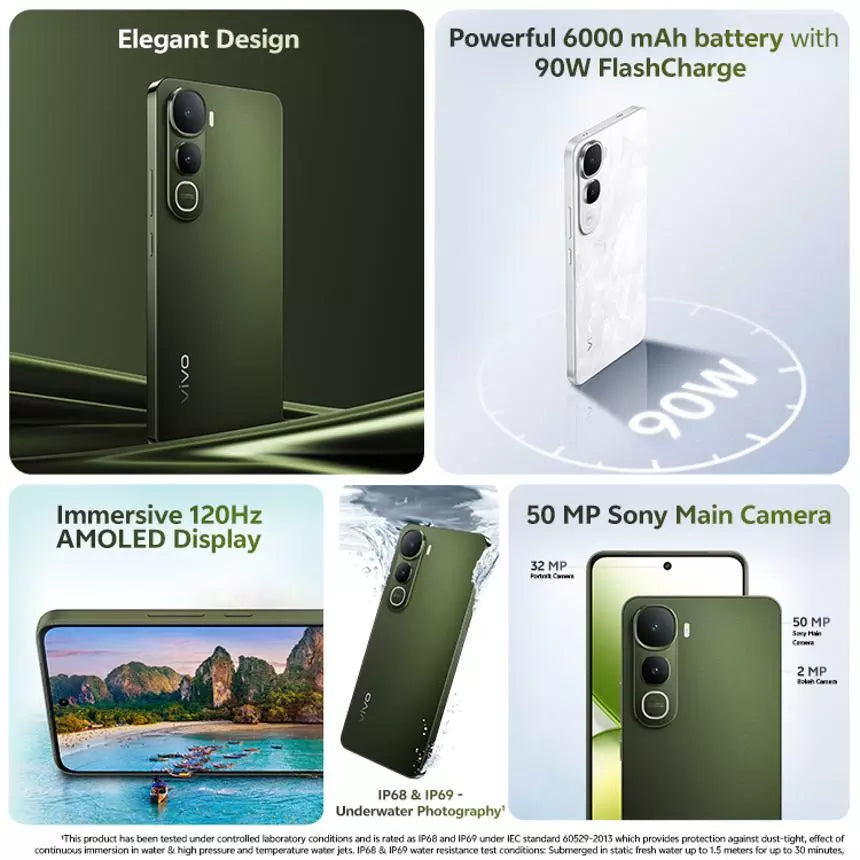 Vivo Y400 5G 8GB+256GB Olive Green