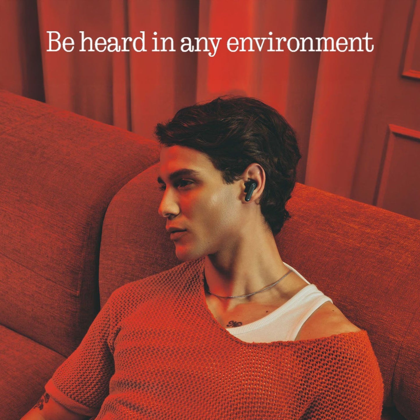 Nothing Buds 2 TWS Earbuds with Hybrid Active Noise Cancellation (IP55 Water Resistant, In-ear Detection, Orange)