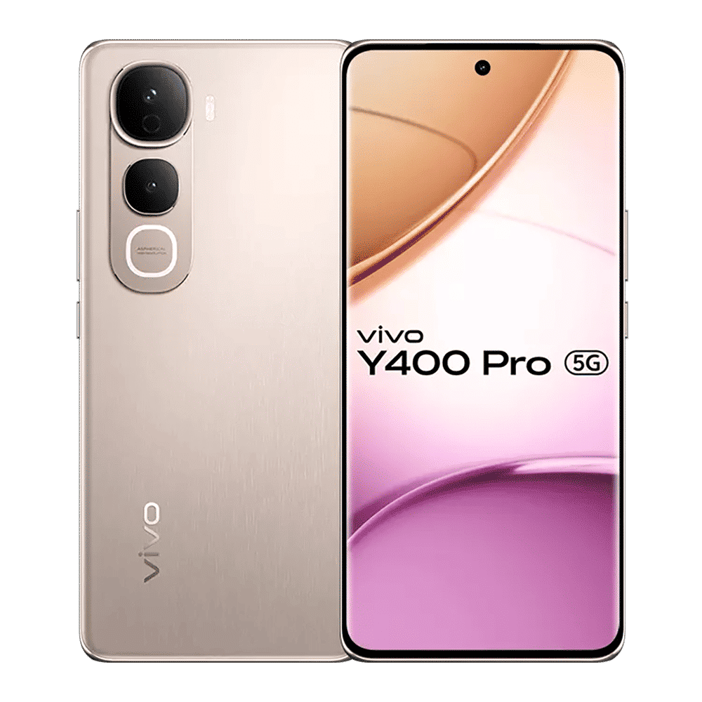 vivo Y400 Pro 5G (8GB RAM, 256GB, Fest Gold)