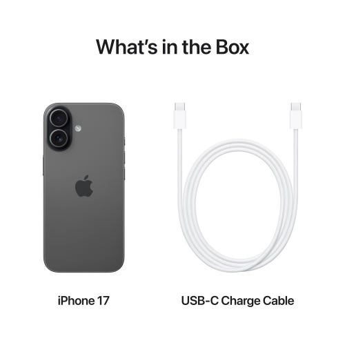 Apple iPhone 17 (256GB Storage, Black)