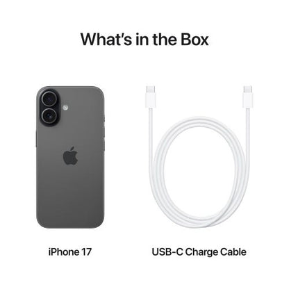 Apple iPhone 17 (256GB Storage, Black)