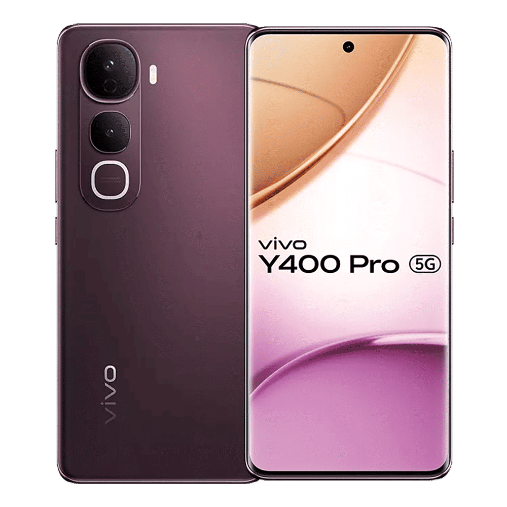 vivo Y400 Pro 5G (8GB RAM, 256GB, Nebula Purple)