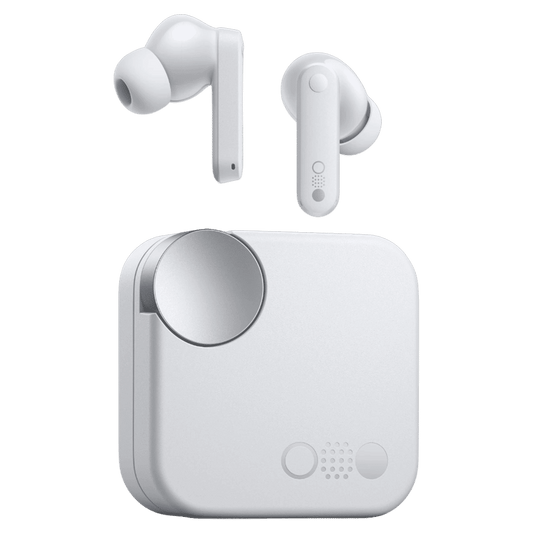 Nothing CMF TWS Earbuds with Active Noise Cancellation (IP54 Water & Dust Resistant, Ultra Bass Technology, Light Grey)