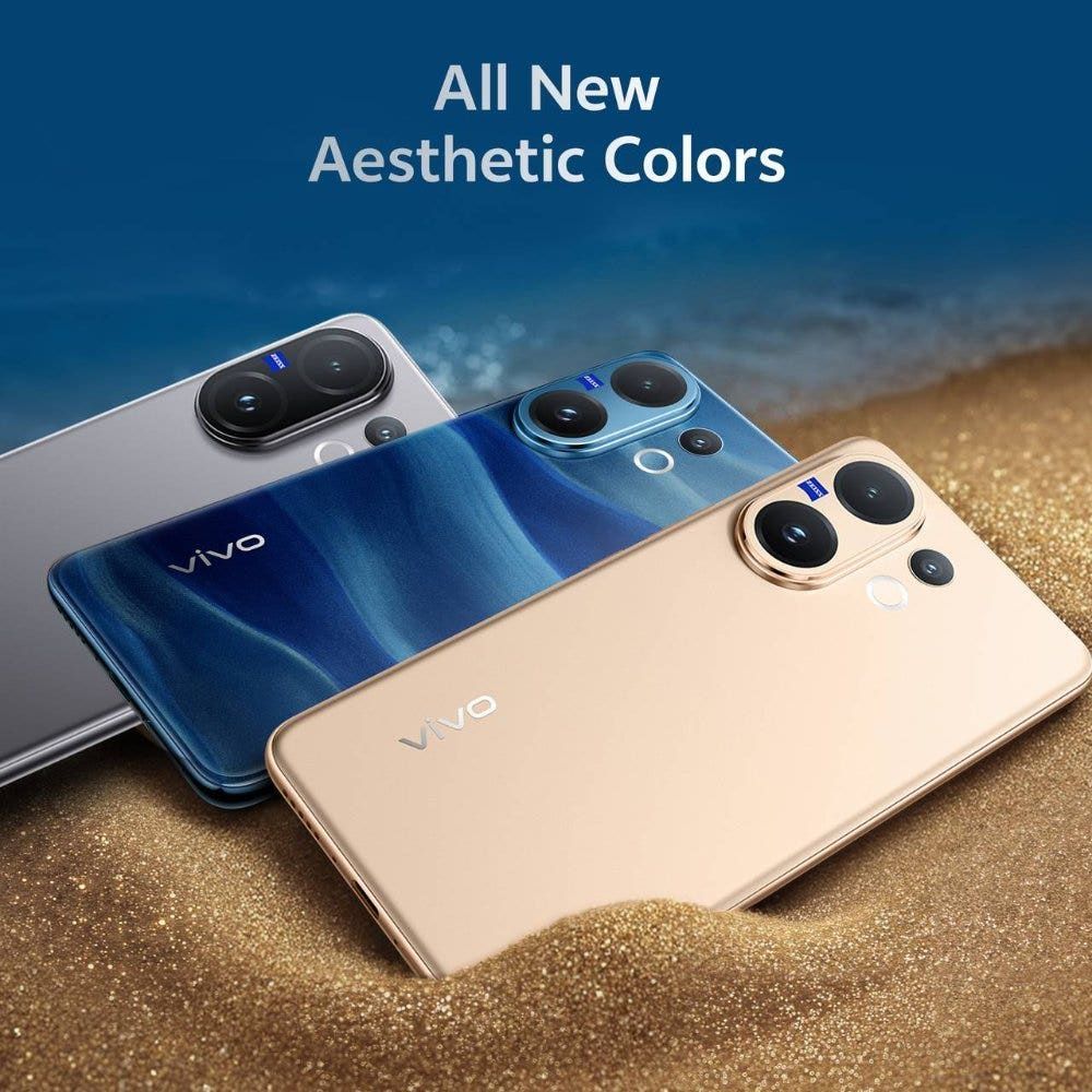 vivo V60 5G (8GB RAM, 256GB ROM, Mist Gray)