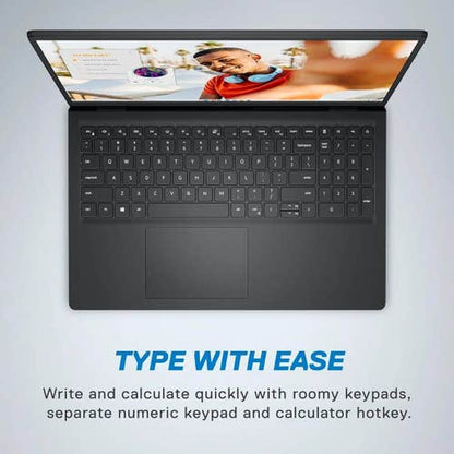 Dell Inspiron 3535 Thin & Light Laptop (AMD Ryzen 5 Quad Core 7520U/ 8GB LPDDR5 RAM/ 512GB SSD/ 15.6 Inch (39.62 cm) FHD Display/ AMD Radeon Graphics/ Windows 11/ MS-Office) OIN353510021RINB1MO