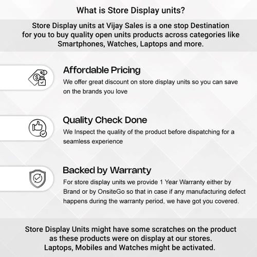 Store Display Unit - HP 15 Thin & Light Laptop (13th Gen Intel Core i5/ 16GB DDR4 RAM/ 512GB SSD/ 15.6 Inch (39.62 cm) FHD Display/ Intel Iris X Graphics/ Dual Speakers/ Backlit Keyboard/ Windows 11/ MS-Office) 15-FD0492TU