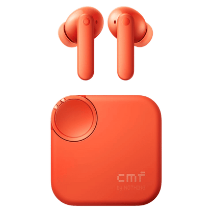 Nothing Buds 2 TWS Earbuds with Hybrid Active Noise Cancellation (IP55 Water Resistant, In-ear Detection, Orange)