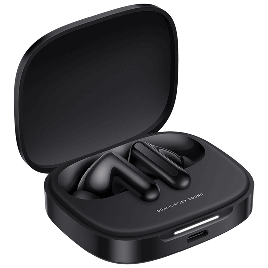 Redmi Buds 6 TWS Earbuds with Hybrid Active Noise Cancellation (IP54 Water Resistant, 42 Hours Playback, Spectre Black)