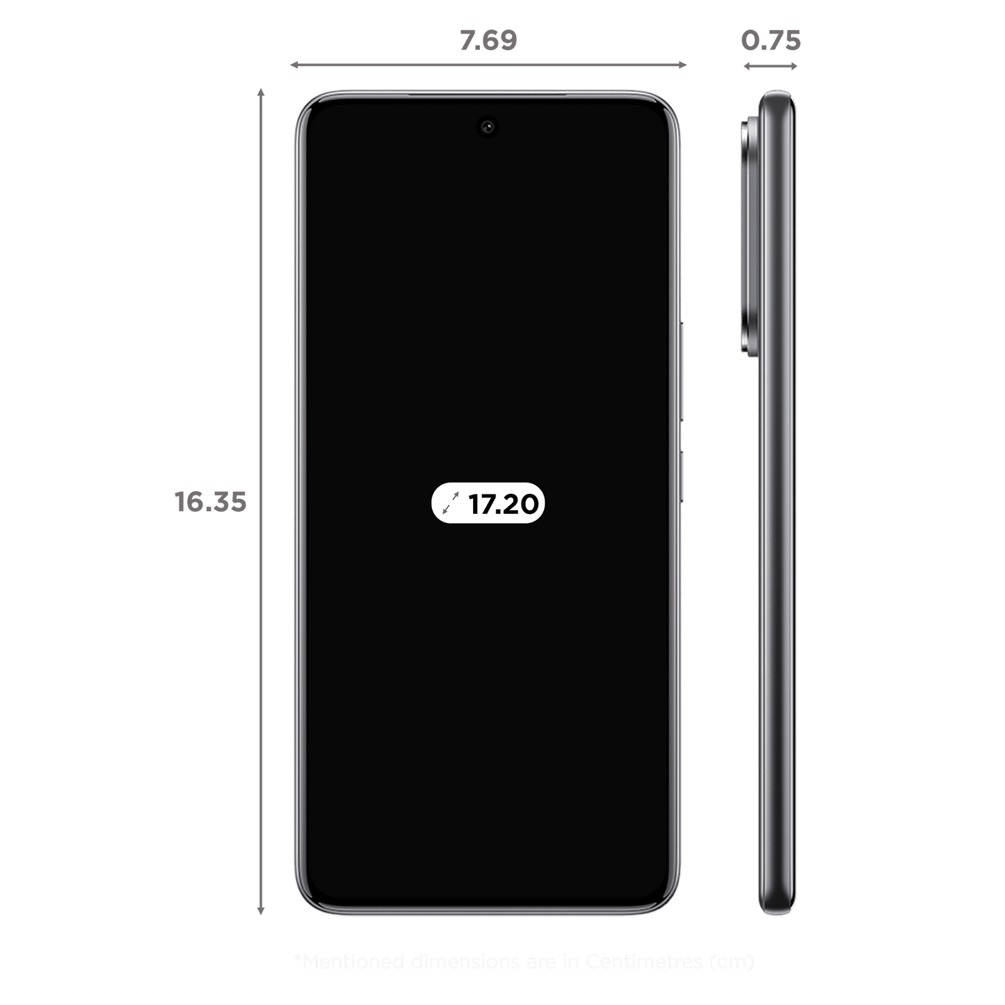 vivo V60 5G (12GB RAM, 256GB, Mist Gray)