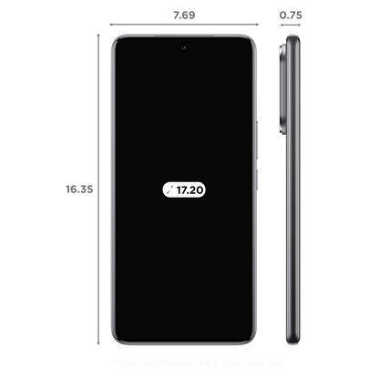 vivo V60 5G (12GB RAM, 256GB, Mist Gray)