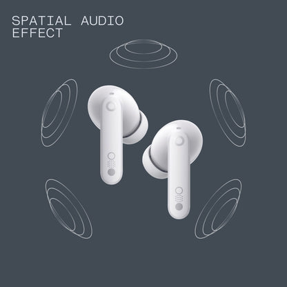 Nothing Buds Pro 2 TWS Earbuds with Active Noise Cancellation (IP55 Water & Dust Resistant, 43 Hours Playback, Light Grey)