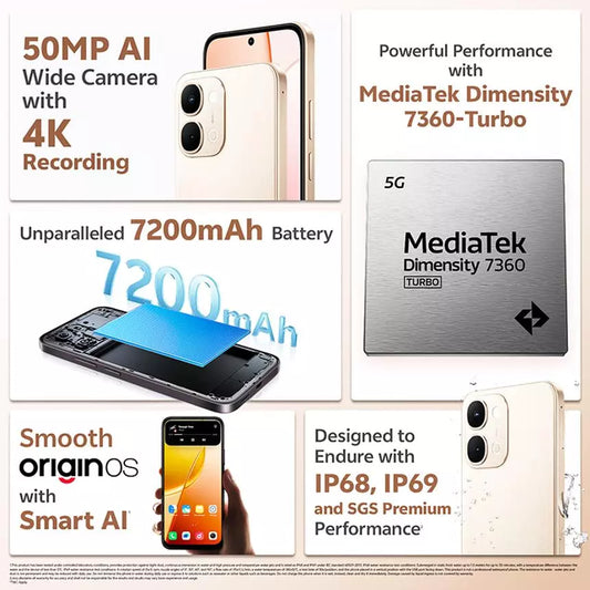 Vivo Y51 Pro 5G 8GB+256GB Noble Gold